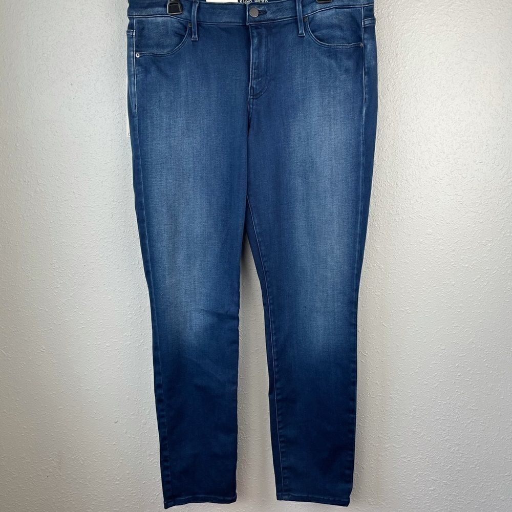 NWT Calvin Klein W33 Denim Leggings
